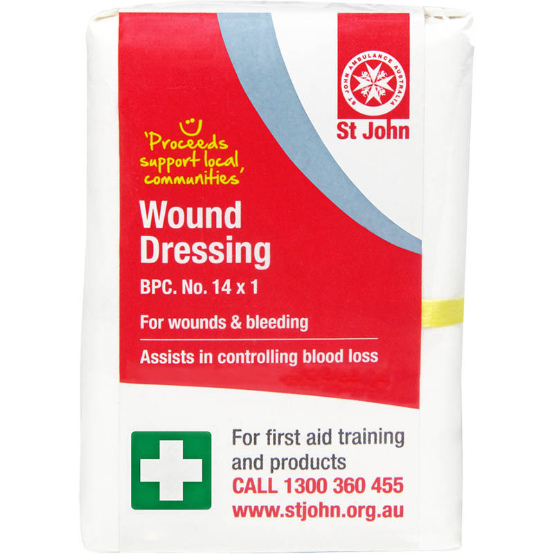 Image for ST JOHN WOUND DRESSING SIZE 14 from That Office Place PICTON