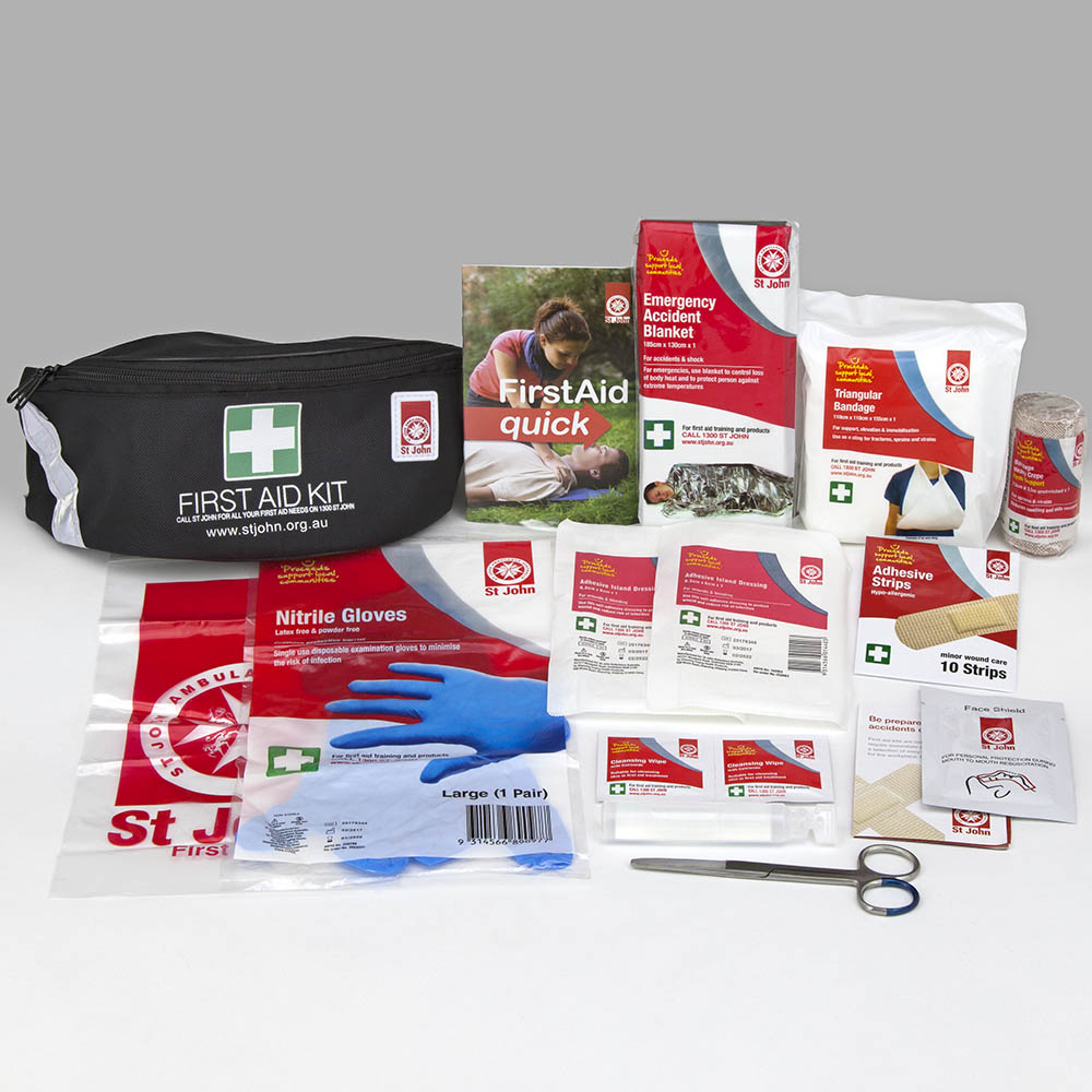Image for ST JOHN FIELD FIRST AID HIP POUCH from Challenge Office Supplies