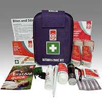 st john outdoor and snake bite first aid module