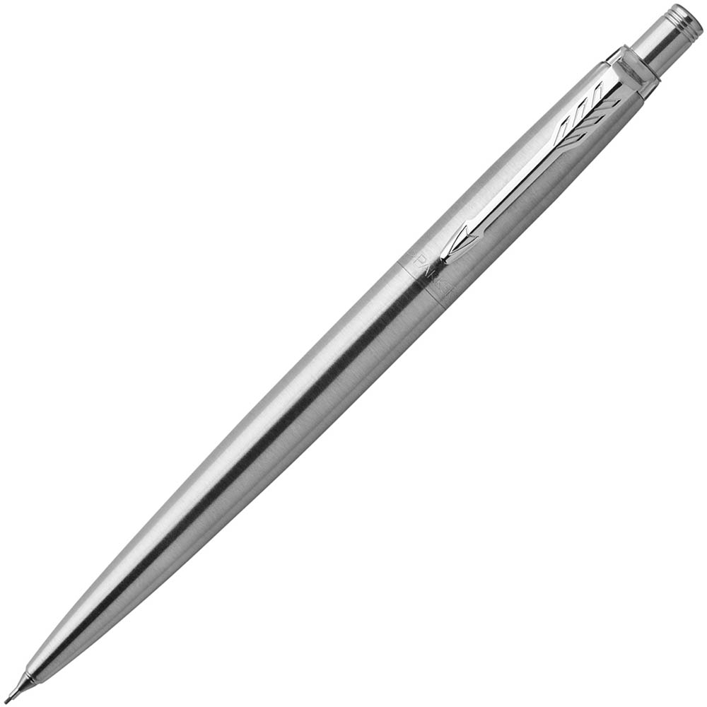 Image for PARKER JOTTER MECHANICAL PENCIL STAINLESS STEEL CHROME TRIM 0.5MM from Office Fix - WE WILL BEAT ANY ADVERTISED PRICE BY 10%