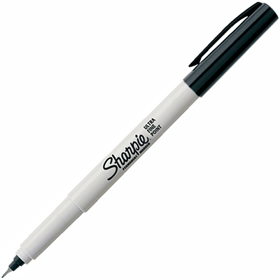 Image for SHARPIE PERMANENT MARKER BULLET ULTRA FINE 0.3MM BLACK from Office Express