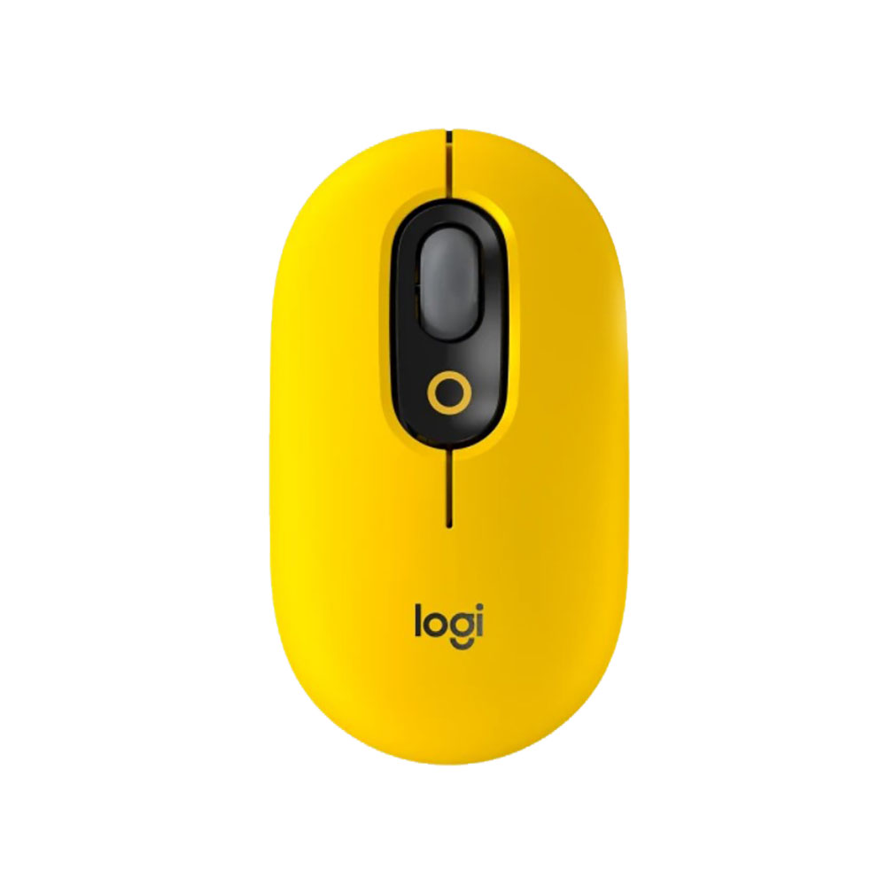 Image for LOGITECH POP MOUSE WIRELESS AND BLUETOOTH BLAST YELLOW from Mitronics Corporation