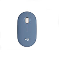 logitech wireless mouse pebble m350 blueberry