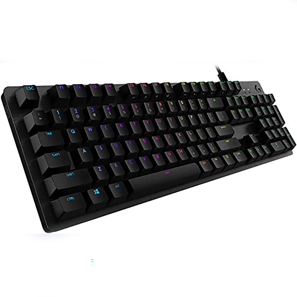 Image for LOGITECH G512 MECHANICAL GAMING KEYBOARD CARBON RGB WITH GX BLUE from Mitronics Corporation