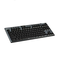 logitech g915 tkl tenkeyless lightspeed wireless rgb mechanical gaming keyboard tactile black