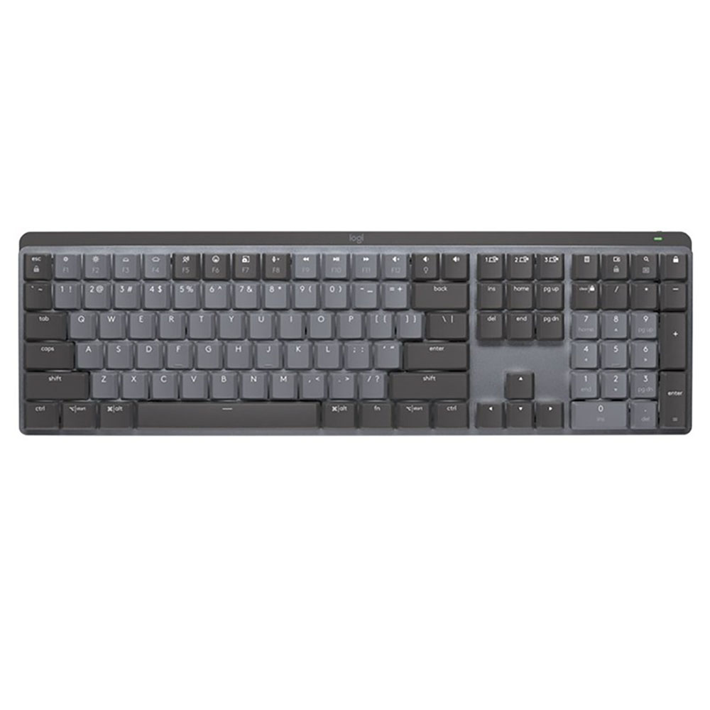 Image for LOGITECH MX MECHANICAL KEYBOARD WIRELESS TACTILE QUIET GRAPHITE from Mitronics Corporation