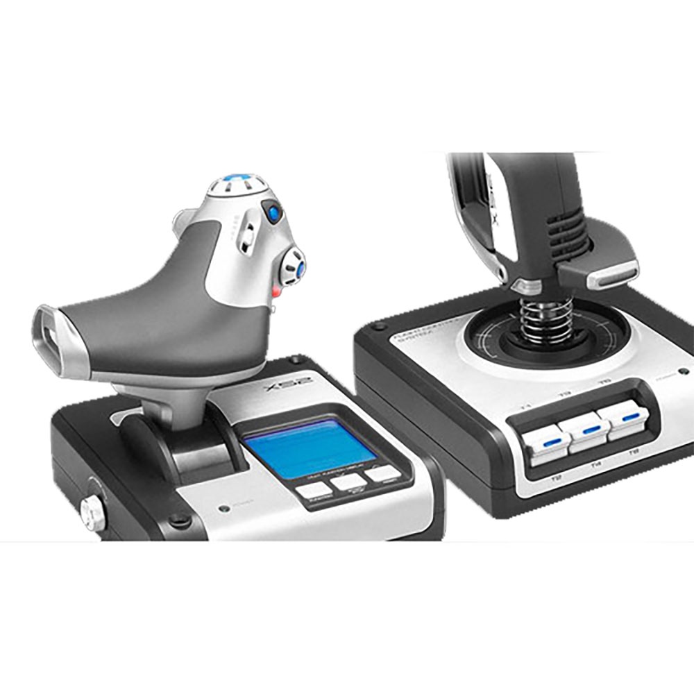 Image for LOGITECH THROTTLE AND STICK STIMULATION CONTROLLER SILVER from Mitronics Corporation
