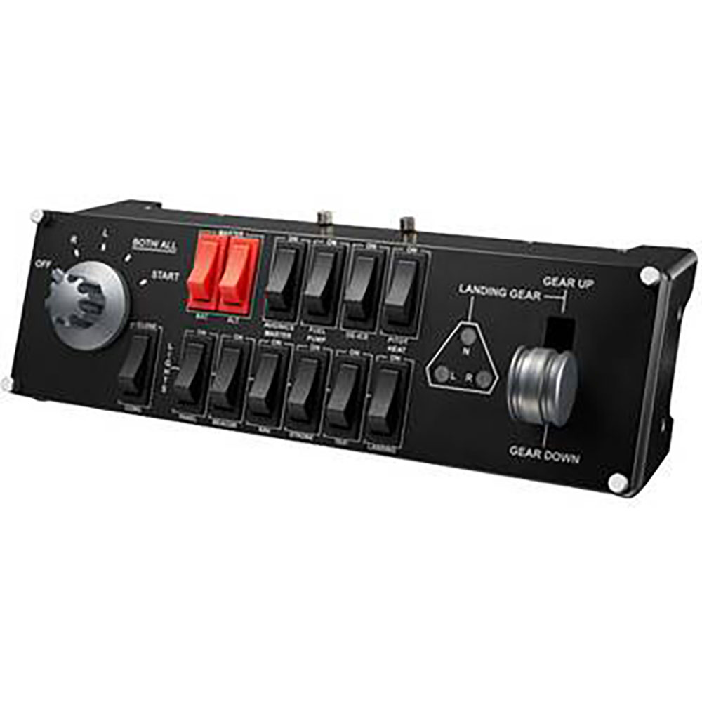 Image for LOGITECH G PRO FLIGHT SIMULATOR SWITCH PANEL BLACK from That Office Place PICTON