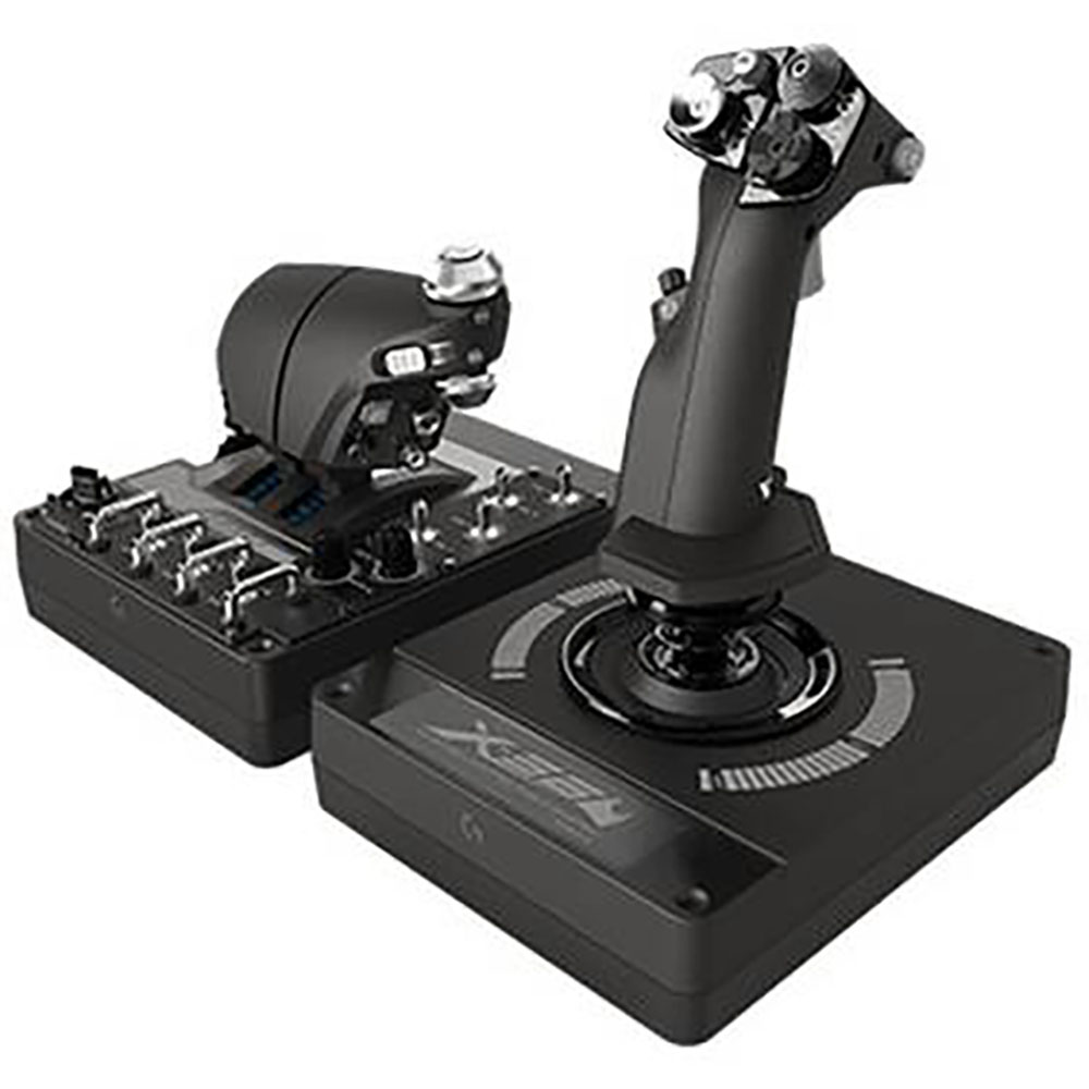 Image for LOGITECH G PRO FLIGHT X56 THROTTLE AND STICK CONTROLLER BLACK from Mercury Business Supplies