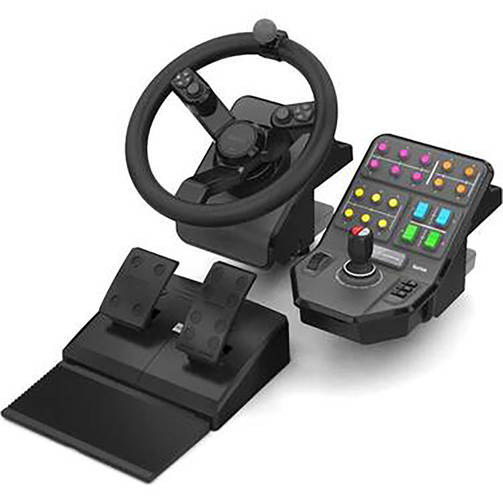 Image for LOGITECH G FARM SIM CONTROLLER HEAVY EQUIPMENT BUNDLE BLACK from That Office Place PICTON