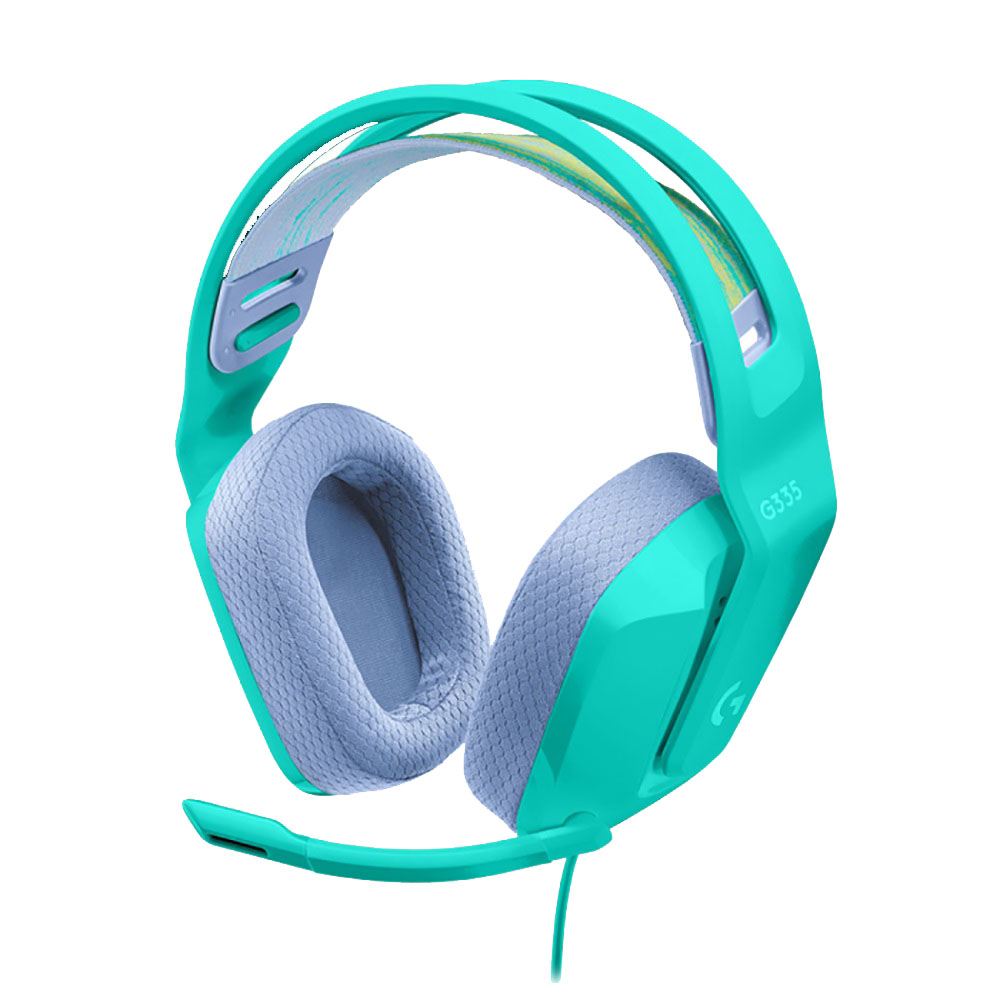 Image for LOGITECH G335 WIRED GAMING HEADSET MINT from Mitronics Corporation