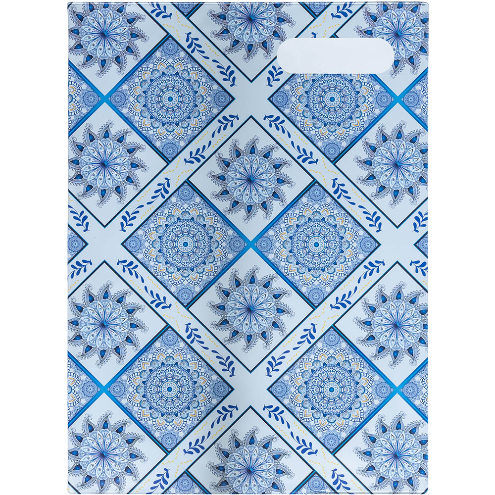 Image for SPENCIL BOOK COVER A4 BOHO BLUE 1 from Prime Office Supplies