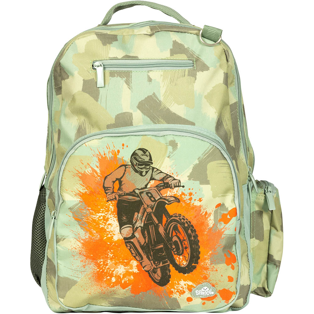 Image for SPENCIL KIDS BACKPACK BIG CAMO BIKER from BusinessWorld Computer & Stationery Warehouse