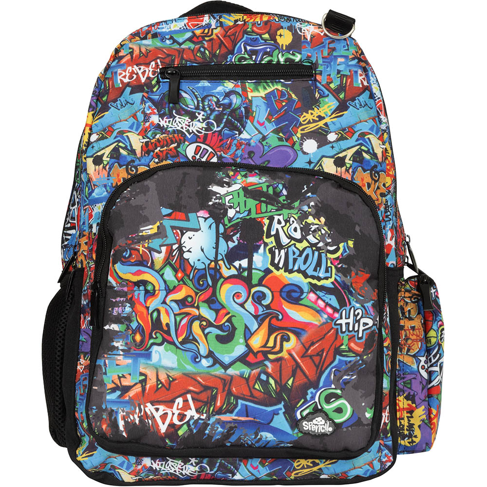 Image for SPENCIL KIDS BACKPACK BIG STREET ART from Clipboard Stationers & Art Supplies