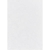 gold sovereign binding cover leathergrain 250gsm a4 white pack 100