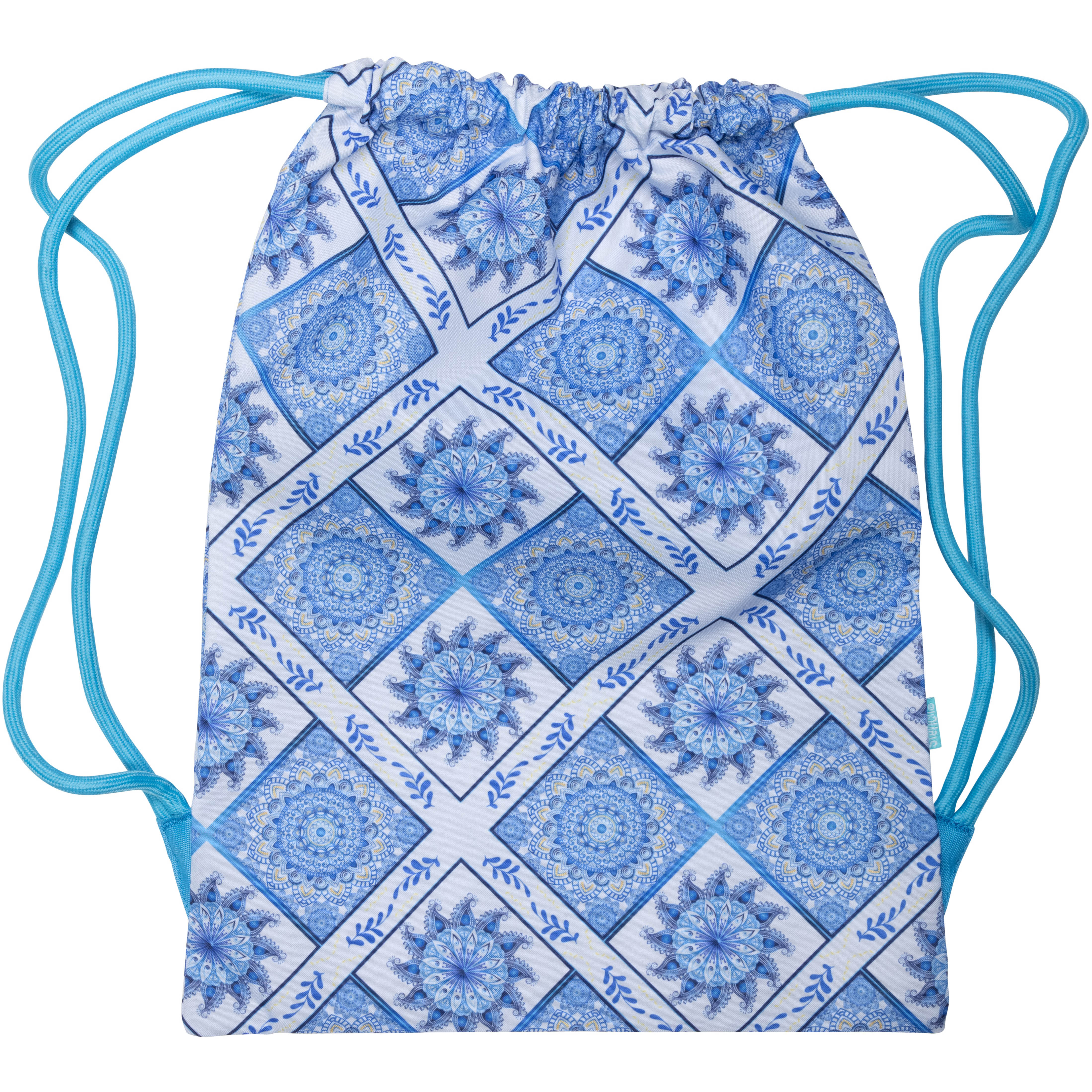 Image for SPENCIL DRAWSTRING BAG BIG BOHO BLUE from That Office Place PICTON