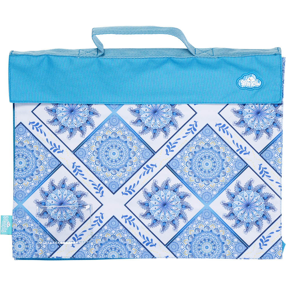 Image for SPENCIL LIBRARY BAG BOHO BLUE from Mitronics Corporation