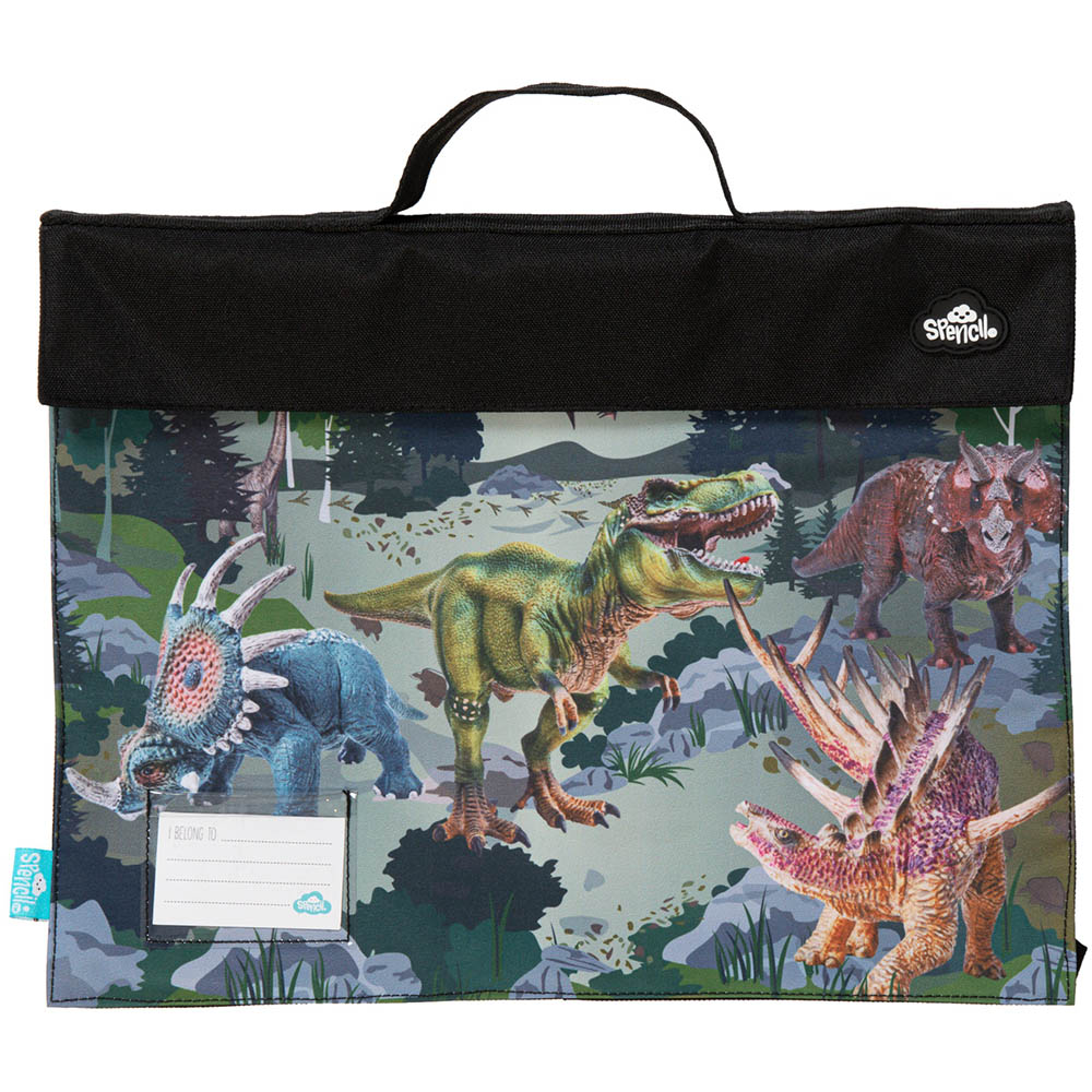 Image for SPENCIL LIBRARY BAG DINOSAUR DISCOVERY from Prime Office Supplies