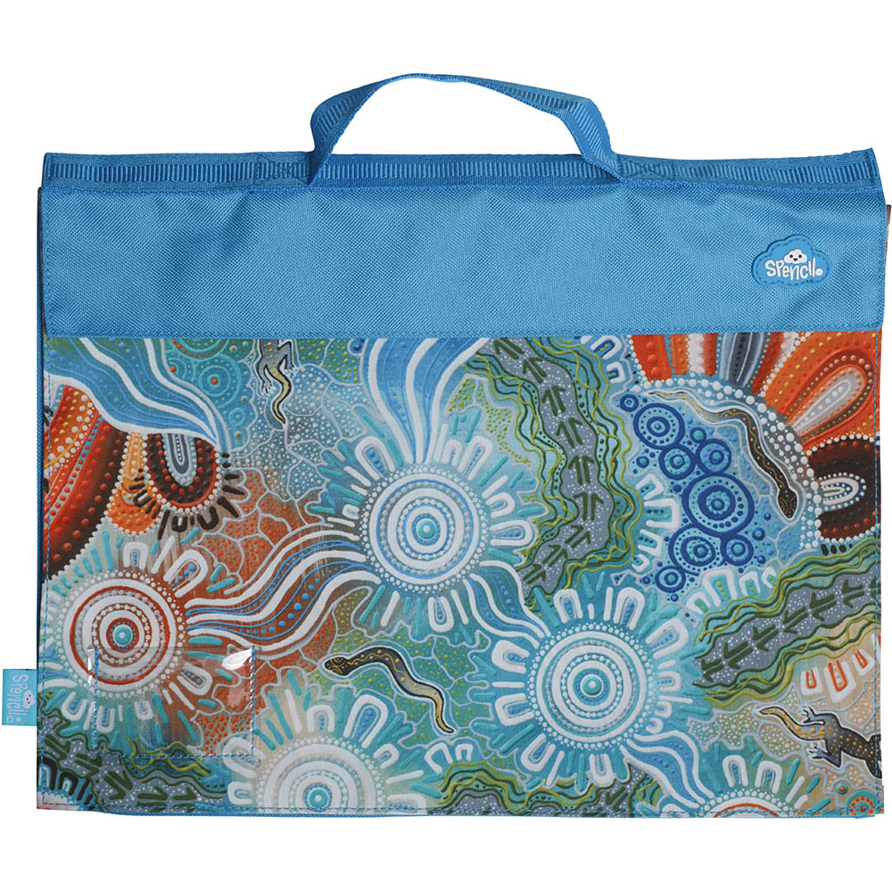 Image for SPENCIL LIBRARY BAG KALKATUNGU MUU from Clipboard Stationers & Art Supplies