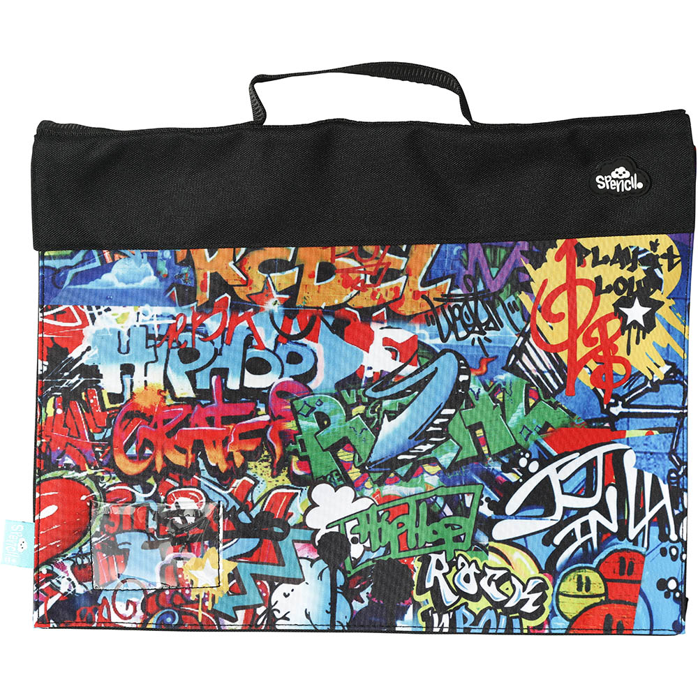 Image for SPENCIL LIBRARY BAG STREET ART from York Stationers