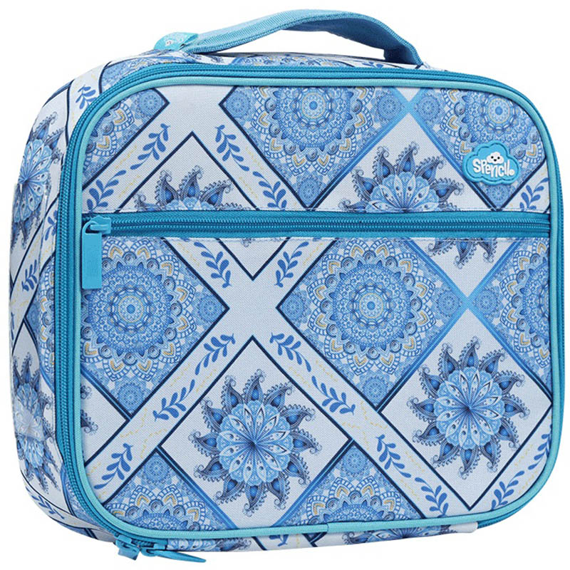 Image for SPENCIL COOLER LUNCH BAG BIG BOHO BLUE from Clipboard Stationers & Art Supplies