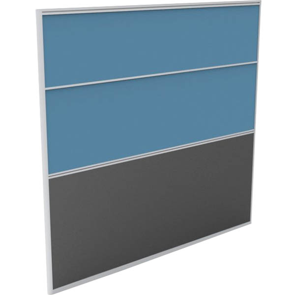 Image for RAPID SCREEN 1800 X 1650MM LIGHT BLUE from York Stationers