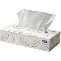 tork 2311408 extra soft facial tissues 2-ply white box 100