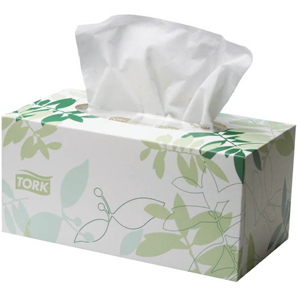 Image for TORK 2170303 EXTRA SOFT FACIAL TISSUES 2-PLY WHITE BOX 224 from Office Heaven