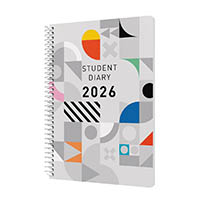 collins colplan student sc37sp.lgt diary week to view spiral bound a5