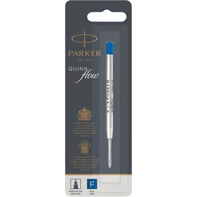 Image for PARKER QUINKFLOW BALLPOINT PEN REFILL FINE BLUE from BusinessWorld Computer & Stationery Warehouse