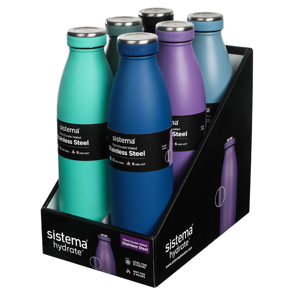 SISTEMA STAINLESS STEEL BOTTLE 750ML |  | 7119002