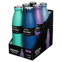 sistema stainless steel bottle 750ml