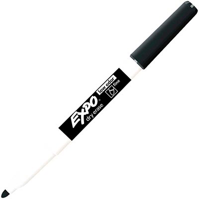 Image for EXPO WHITEBOARD MARKER FINE BLACK from BusinessWorld Computer & Stationery Warehouse