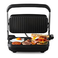 sunbeam 2 slice sandwich maker grill and press 110 x 335 x 280mm black