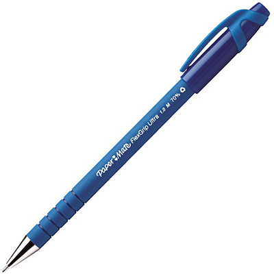 Image for PAPERMATE FLEXGRIP ULTRA BALLPOINT PEN MEDIUM BLUE from BusinessWorld Computer & Stationery Warehouse