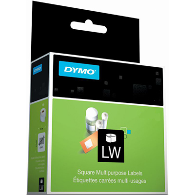 Image for DYMO 11355 LW MULTI-PURPOSE LABELS 19 X 51MM WHITE ROLL 500 from Office Express