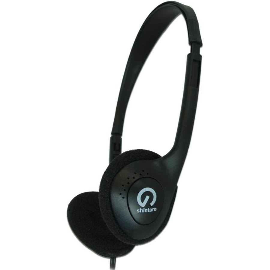 Image for SHINTARO SH-101 LIGHT WEIGHT HEADPHONE BLACK from Mitronics Corporation