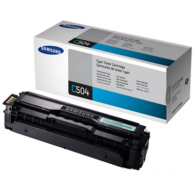 Image for SAMSUNG CLT-C504S TONER CARTRIDGE CYAN from York Stationers