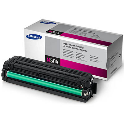 Image for SAMSUNG CLT-M504S TONER CARTRIDGE MAGENTA from SNOWS OFFICE SUPPLIES - Brisbane Family Company