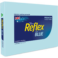 reflex® colours a3 copy paper 80gsm blue pack 500 sheets