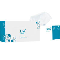 livi essentials facial tissues hypoallergenic 2-ply 200 sheet