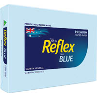 reflex® colours a4 copy paper 80gsm blue pack 500 sheets