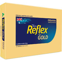 reflex® colours a4 copy paper 80gsm gold pack 500 sheets