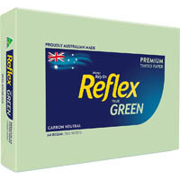 reflex® colours a4 copy paper 80gsm green pack 500 sheets
