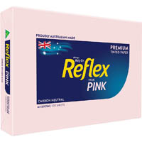 reflex® colours a4 copy paper 80gsm pink pack 500 sheets