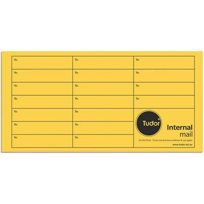 Image for TUDOR DL ENVELOPES INTEROFFICE POCKET UNGUMMED 80GSM 110 X 220MM GOLD BOX 500 from That Office Place PICTON