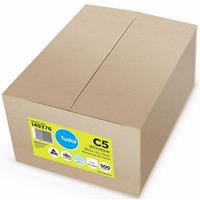 tudor c5 envelopes secretive booklet mailer windowface moist seal 80gsm 162 x 229mm white box 500