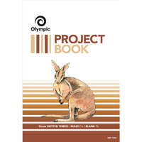 olympic p524 project book 14mm dotted thirds 90gsm 24 page 335 x 240mm