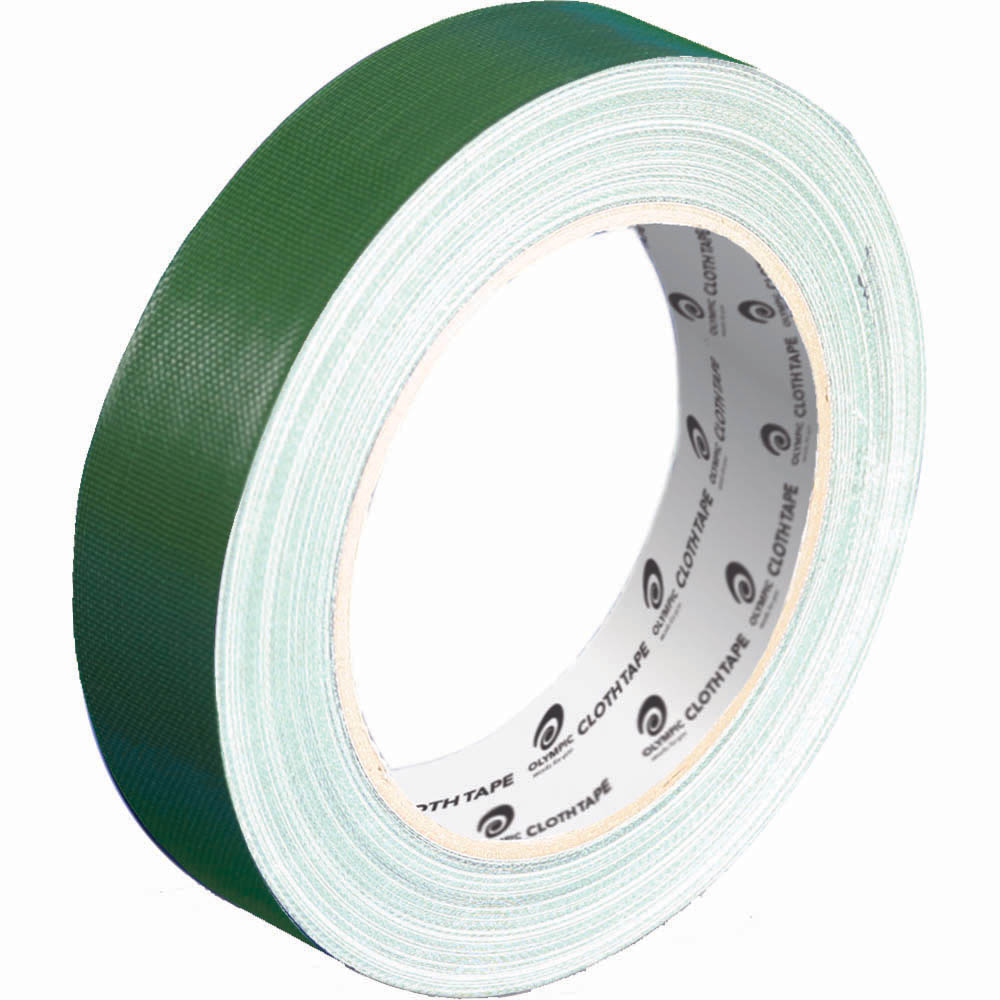 Image for OLYMPIC CLOTH TAPE 25MM X 25M GREEN from York Stationers