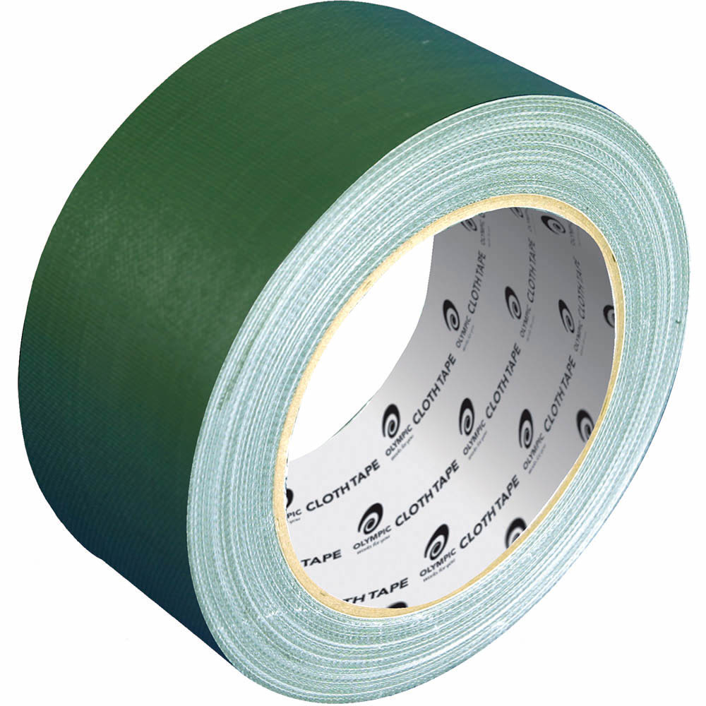 Image for OLYMPIC CLOTH TAPE 50MM X 25M GREEN from Mitronics Corporation